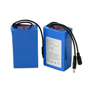 工場価格充電式18650リチウムイオン12V6600mAhリチウムイオンバッテリーパックLEDライト電動工具バッテリー用